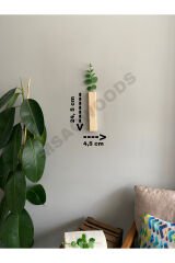 2'Lİ AHŞAP ÇİÇEKLİK BANYO MUTFAK KIŞ BAHÇESİ RUSTİK BOHEM BALKON YAPAY ÇİÇEK EV HEDİYESİ ÇEYİZ