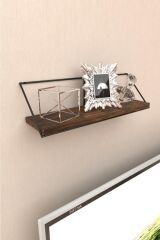 Ikili Duvar Tipi Ahşap Raf Düzenleyici Organizer Ev Hediyesi Ofis Balkon Mutfak Banyo