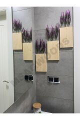 3'LÜ AHŞAP ÇİÇEKLİK YAPAY ÇİÇEK MUTFAK BANYO KIŞ BAHÇESİ BALKON EV HEDİYESİ ÇEYİZ BOHEM RUSTİK