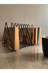 Ofis Çalışma Masası-odası Masaüstü Bölmeli Kitaplık Düzenleyici Organizer Hediyelik Eşya Roman