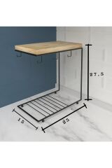 Fincan Askılığı Kahve Köşesi Türk Kahvesi Bardak Askısı Tezgah Üstü Mutfak Ev Hediyesi