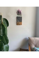 AHŞAP ÇİÇEKLİK YAPAY ÇİÇEK MUTFAK BANYO KIŞ BAHÇESİ BALKON EV HEDİYESİ ÇEYİZ BOHEM RUSTİK TASARIM