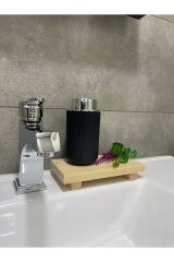 AHŞAP SIVI SABUNLUK YAĞDANLIK YÜKSELTİCİ LAVABO MUTFAK BANYO DÜZENLEYİCİ TEZGAH ÜSTÜ