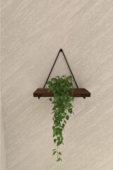 AHŞAP METAL RAF DUVAR DEKOR MUTFAK BAHARATLIK ORGANZER BANYO LAVABO