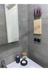 AHŞAP ÇİÇEKLİK YAPAY ÇİÇEK MUTFAK BANYO KIŞ BAHÇESİ BALKON EV HEDİYESİ ÇEYİZ BOHEM RUSTİK TASARIM