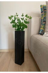 AHŞAP VAZO ÇİÇEKLİK BOHEM EV OFİS DEKOR EV HEDİYESİ SAKSI