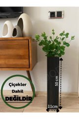 AHŞAP VAZO ÇİÇEKLİK BOHEM EV OFİS DEKOR EV HEDİYESİ SAKSI