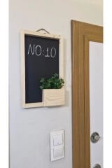 Ahşap Kapı Önü Numaralığı Yazı Tahtalı Çiçeklik Duvar Süsü Doğal Otantik Ev Hediyesi Kapı İsimliği