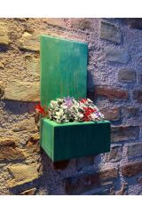 No:17 Kapı Önü Ahşap Kapı Numaralığı-çiçeklik-duvar Süsü-doğal-otantik-ev Hediyesi-kapı Isimliği