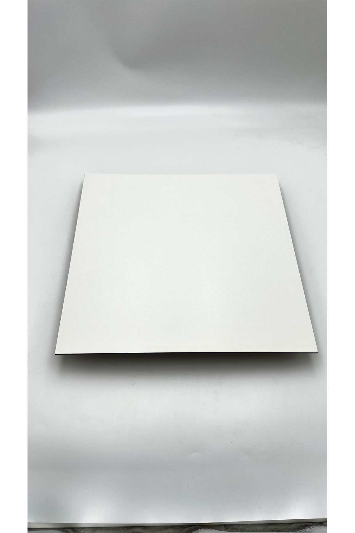  25x25 Cm Mdf Beyaz Pasta Altlığı