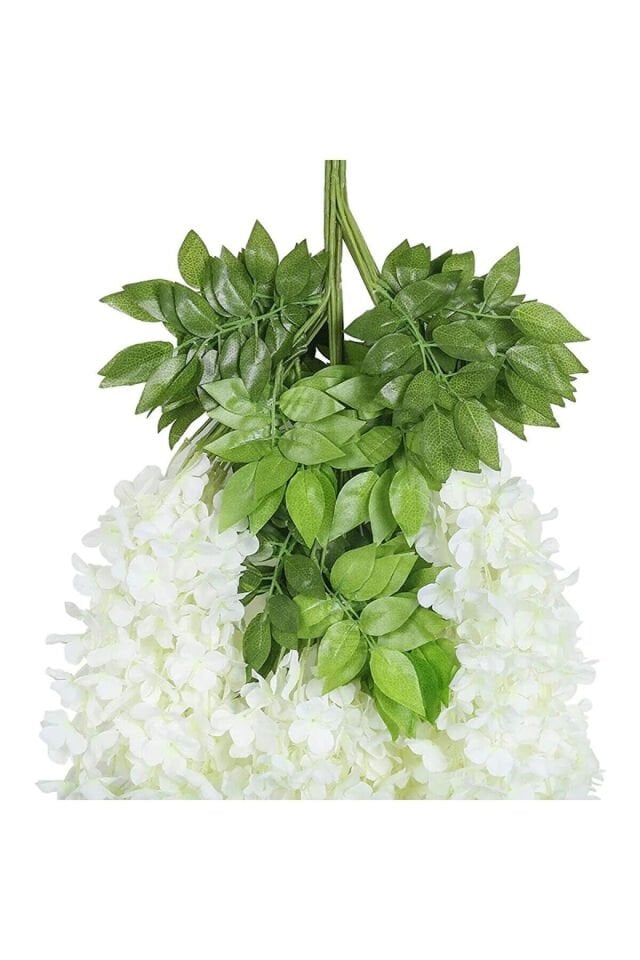  Yapay Sarkan Akasya Çiçeği 100 Cm Beyaz 12 Li Paket Ev Dekoru
