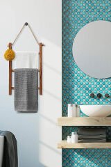 Banyo Mutfak Havluluk Dekoratif Ahşap Havluluk Havlu Askısı Otel Villa Cafe Bungalov Havluluk