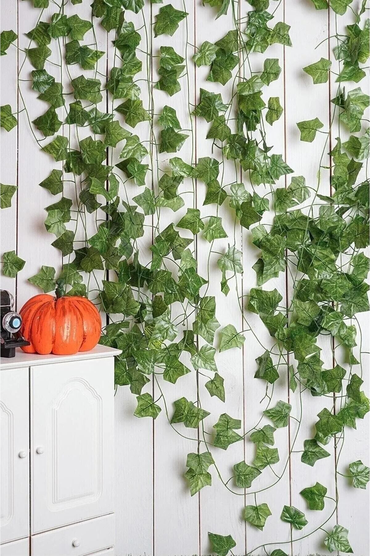  Üçgen Hadera Yaprak A Kalite 12'li Yapay Sarmaşık 230 Cm