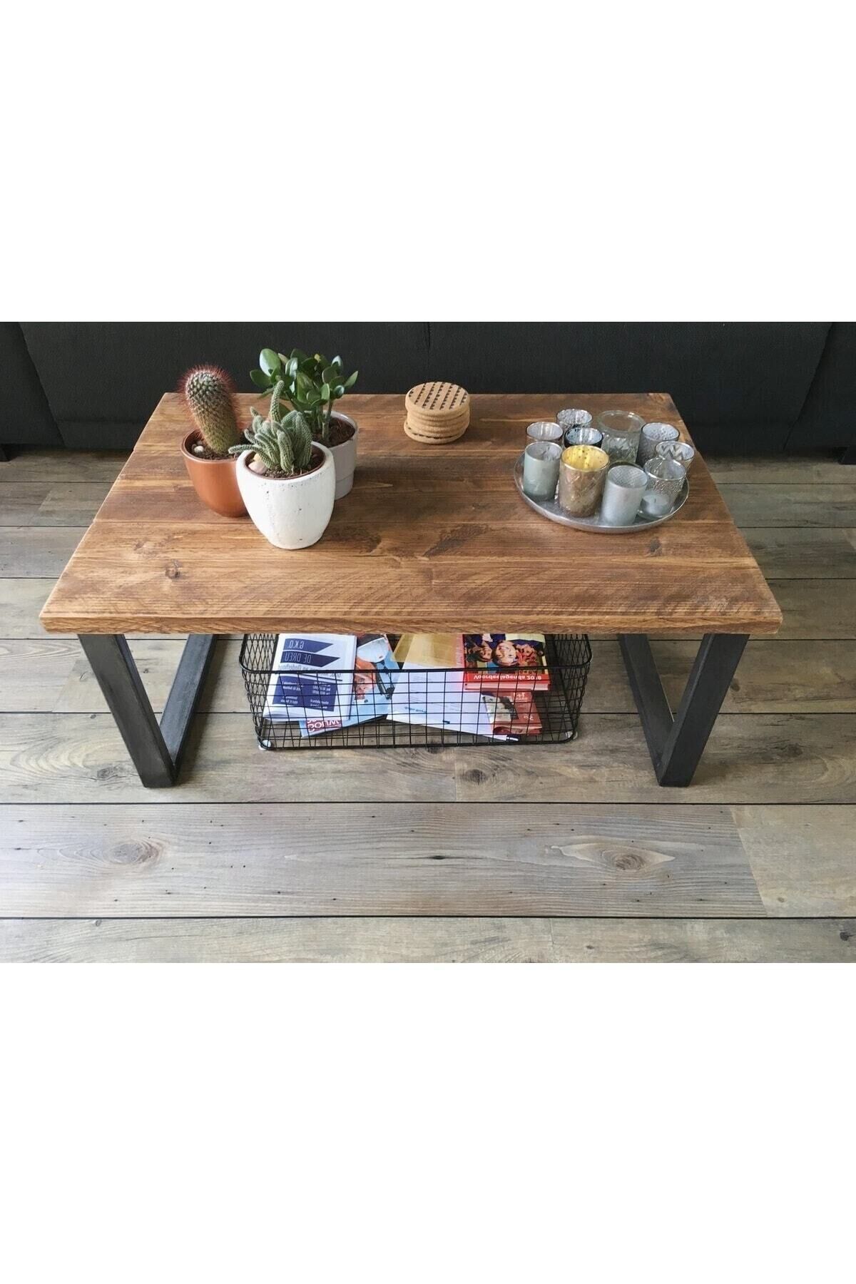  Orta Sehpa ,masif Rustik Sehpa ,dekoratif Sehpa 55x90 Cm Sehpa002