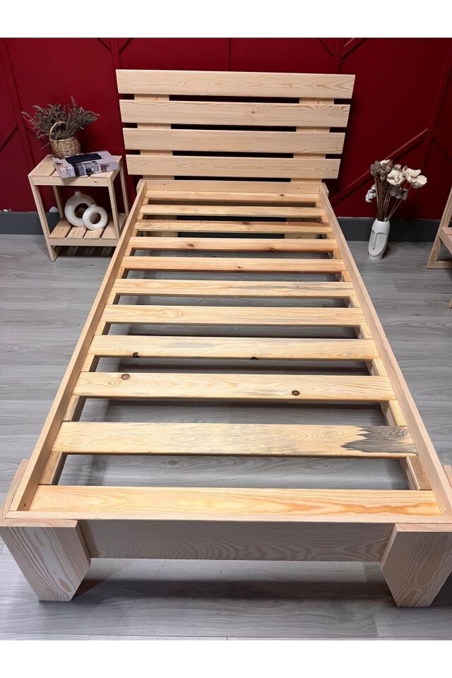  Deın Ahşap Tek Kişilik Karyola