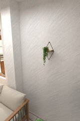 Tekli Lüks Dekoratif Duvar Rafı Doğal Masif Ahşap Balkon Rafı Tanzim Çiçeklik Saksılık