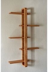 Ahşap ayarlanabilir raflı çiçeklik