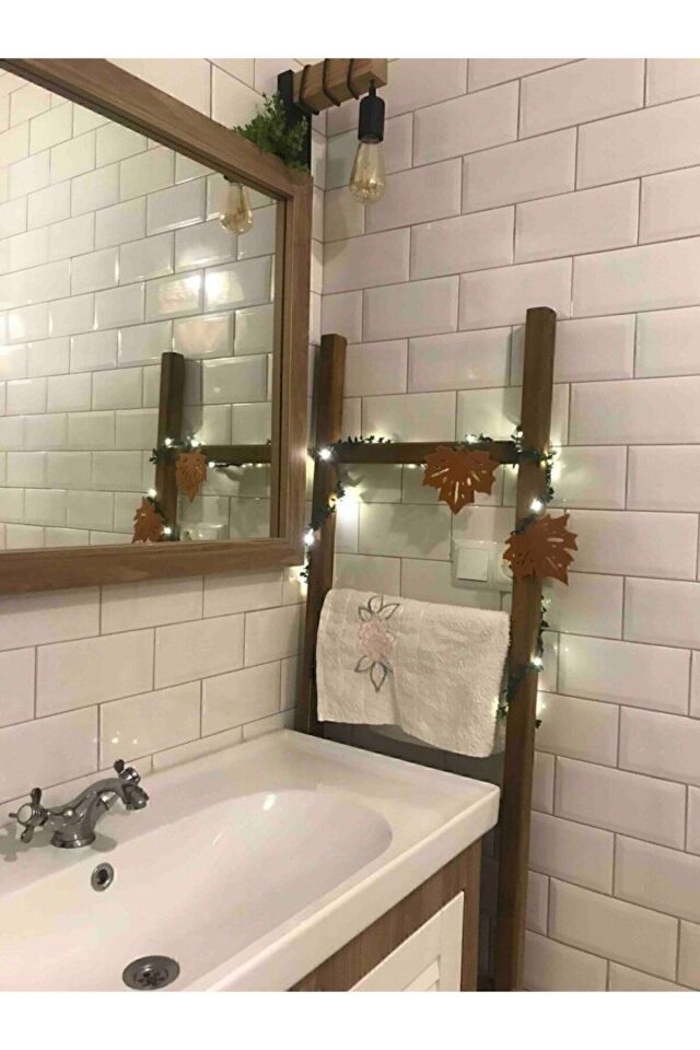  Ahşap Dekoratif Merdiven (Demonte)