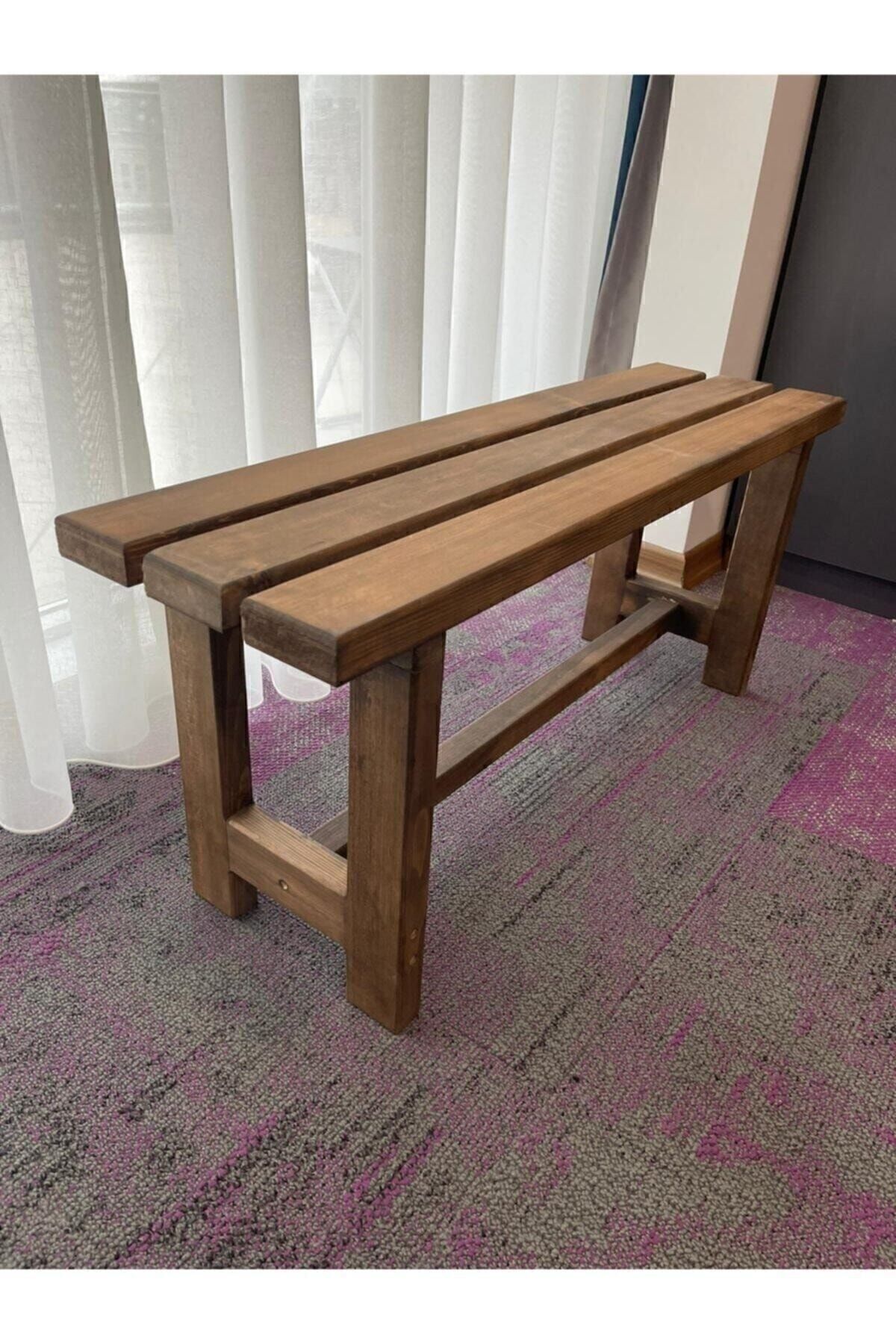  Ahşap Bank 100x30x43 cm