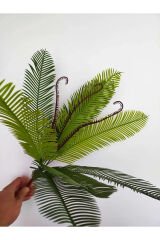 Dekoratif Metal Çiçeklik Ve Yapay Palmiye Areka Duvar Aksesuarı Dekoratif Salon Balkon Saksı