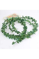 Yapay Doğalgaz Borusu Süsü 7 Metre Telli Taç Sarmaşık Mini Yaprak Şerit Yapay Çiçek Parti, Kapı Süsü