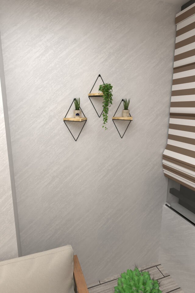  Ham Ahşap Sarı - 33 x 20