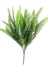 Kabarık Susam Bitkisi Demeti Yapay Bitki 5 Dal Garnitür Aranjman Dikey Bahçe Saksı Yeşillik 40 Cm