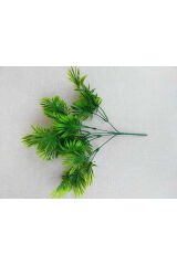 5 Dal Tropikal Yapay Bitki 40 cm Ev Dekoru Saksı