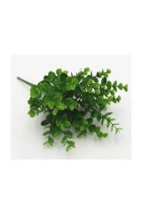 Dekoratif Yapay Bitki Şimşir Demet Garnitür Tek Dal Ev Dekoru Saksı Bitkisi Cafe Bar Dekoru