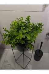 Dekoratif Yapay Bitki Şimşir Demet Garnitür Tek Dal Ev Dekoru Saksı Bitkisi Cafe Bar Dekoru