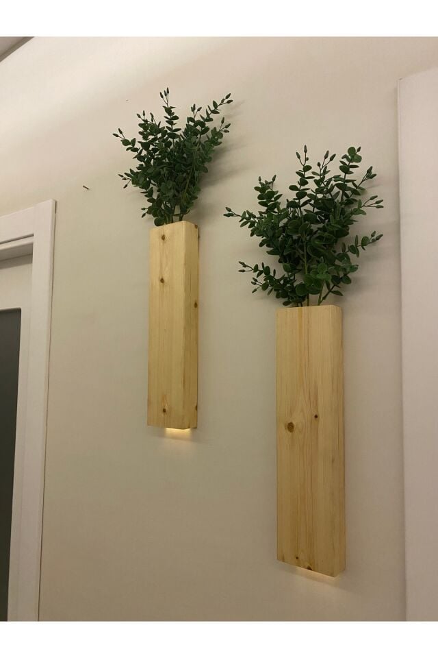 Ham Ahşap Sarı - 40 x 9