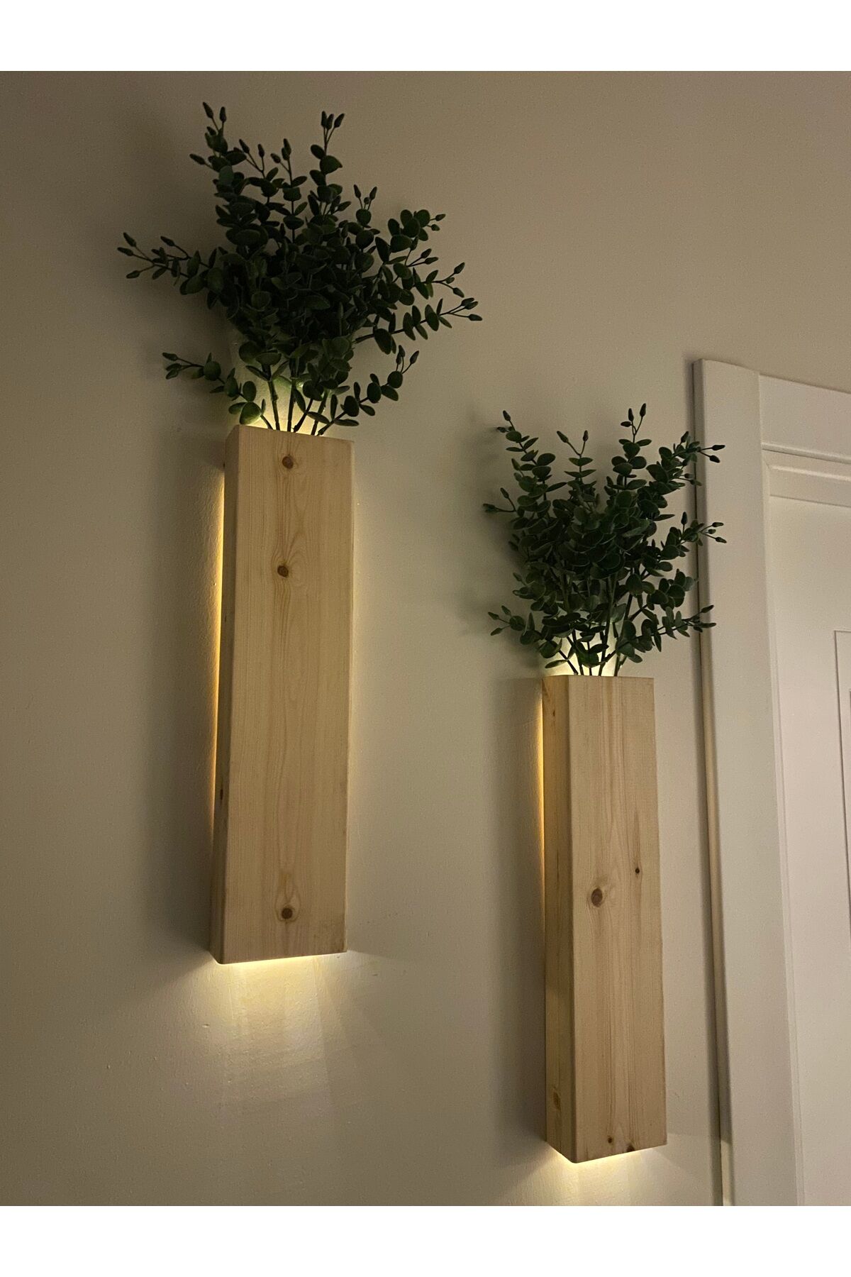 Ham Ahşap Sarı - 40 x 9