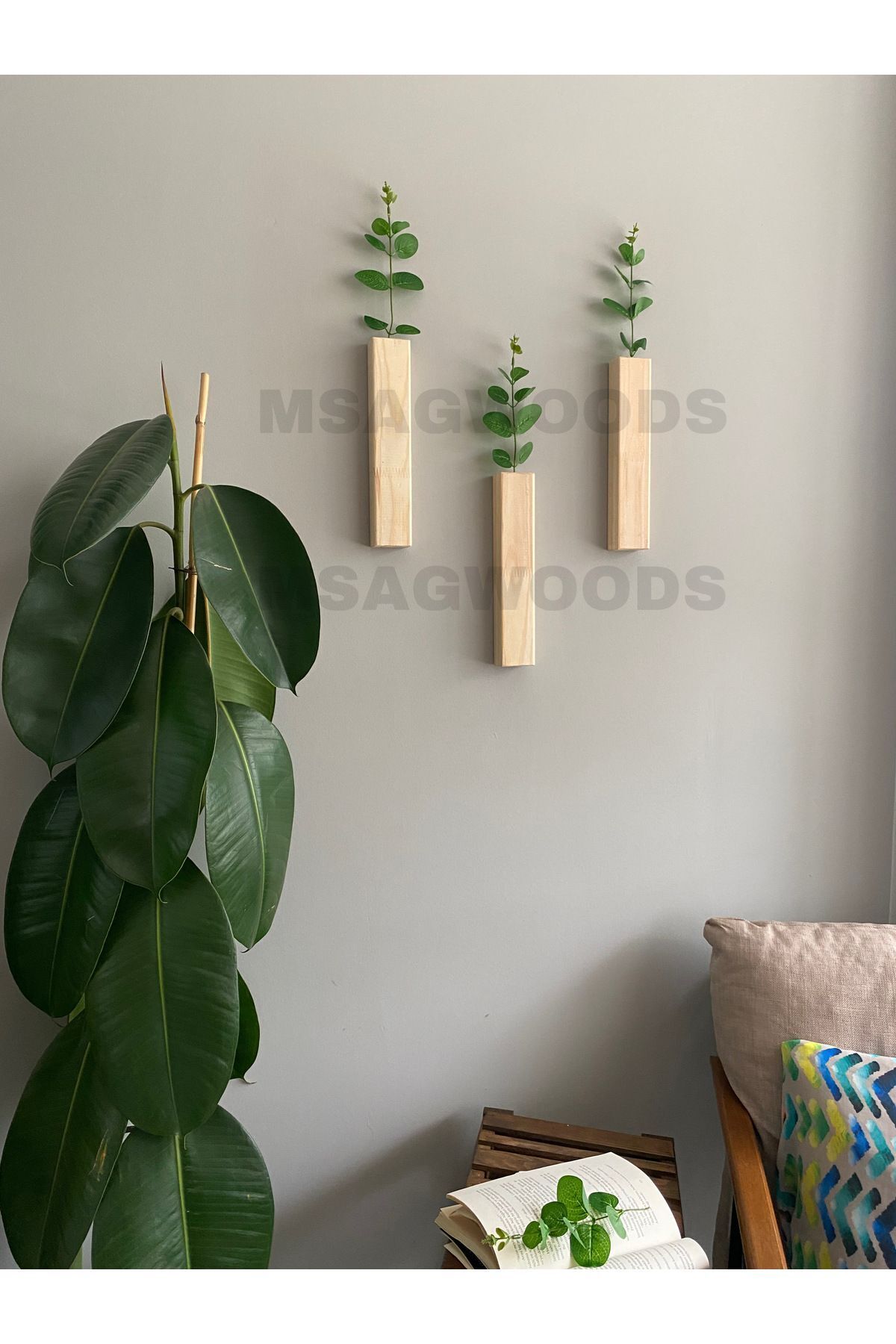  HAM AHŞAP SARI - Tek Ebat