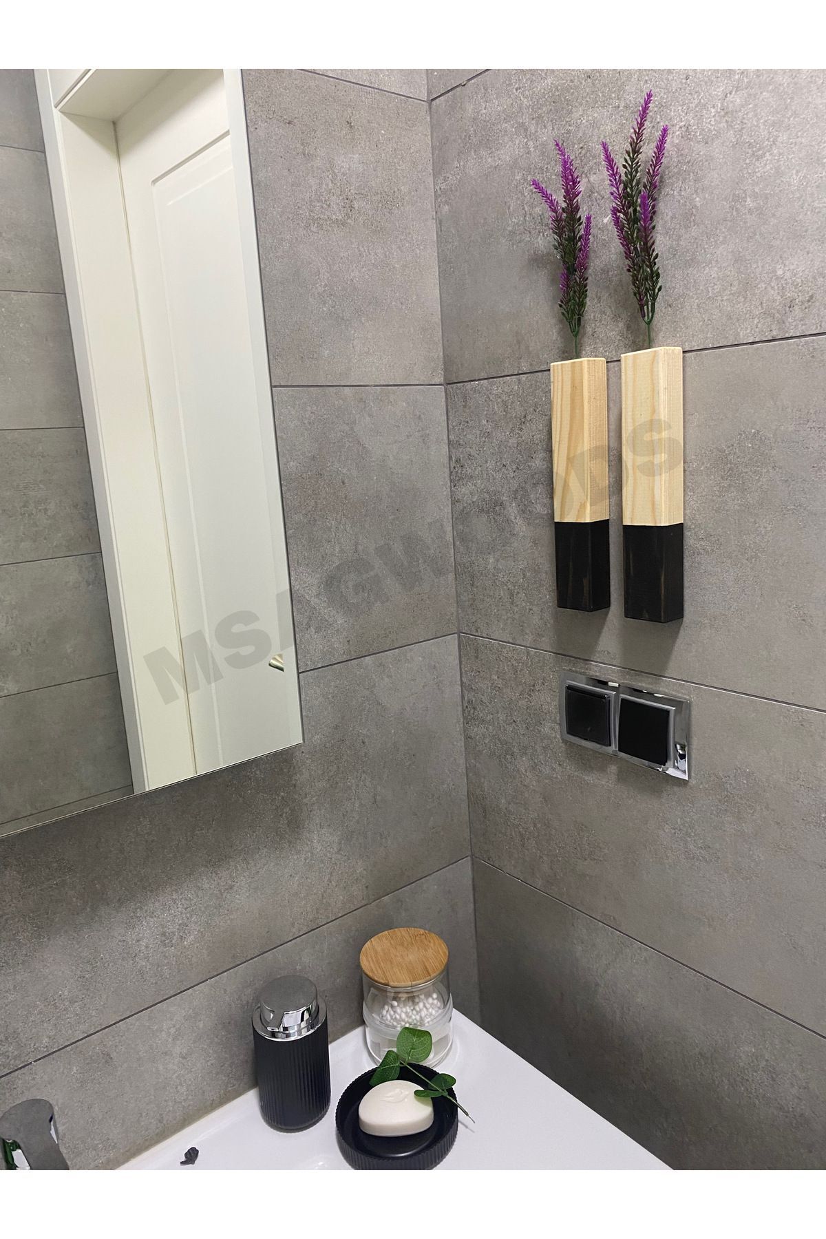  SİYAH HAM AHŞAP - Tek Ebat