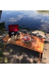 Kamp Masası, Katlanabilir Model, Piknik Ve Bahçe Masası AYAK BOYU NET 60 CM