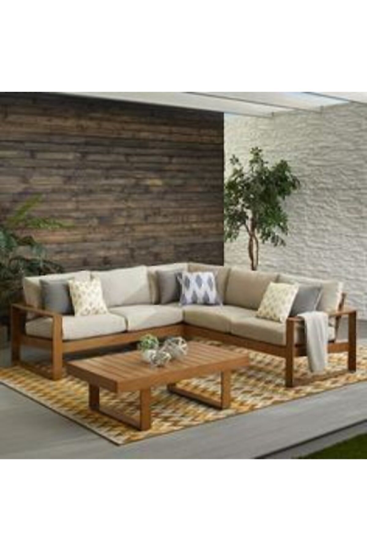 Bahce Balkon Teras Köşe Takımı