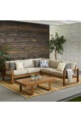 Bahce Balkon Teras Köşe Takımı