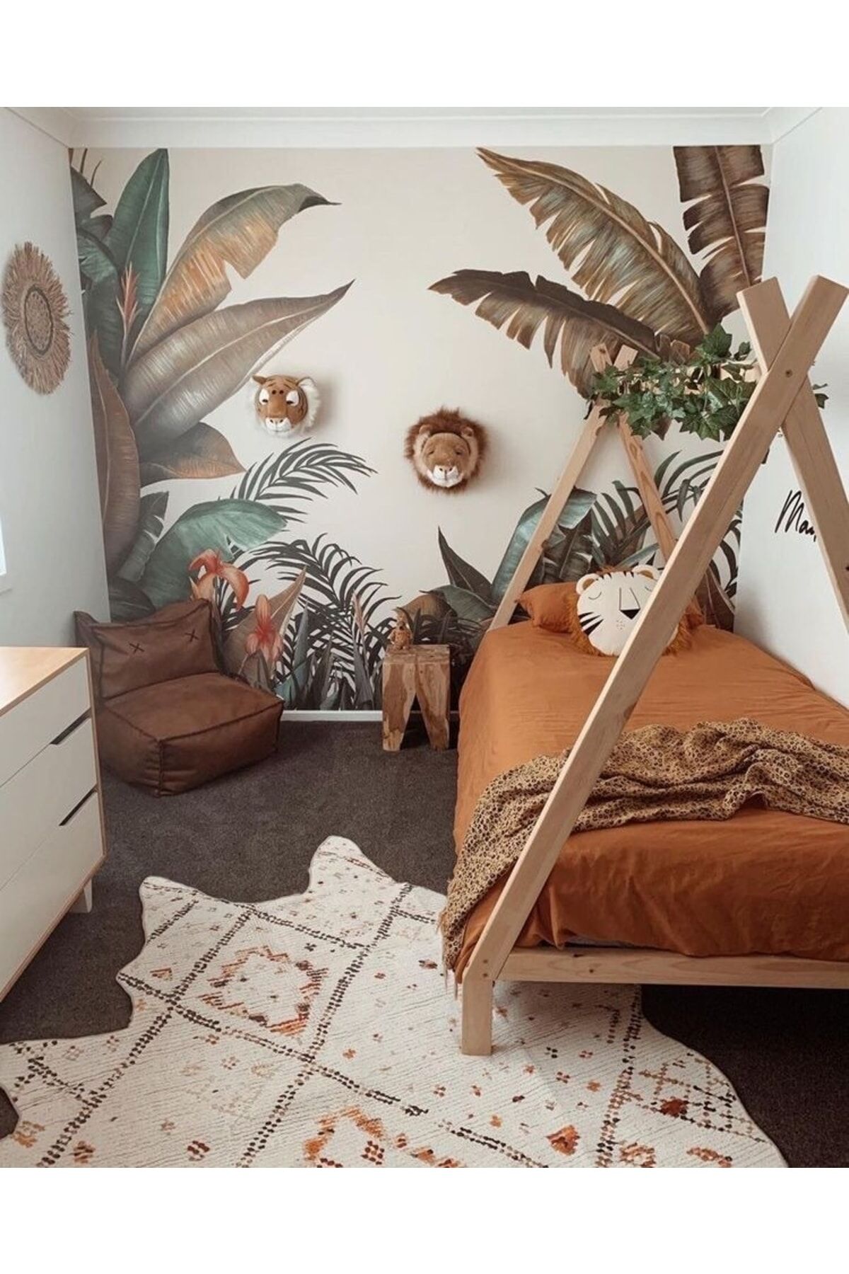 Deın Montessori Ahşap Karyola