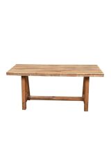 Bomento Ahşap Bank Bench Sandalye Mutfak Bank Rustik Dekoratif 100 Cm