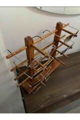 Doğal Ahşap 8’li Gözlük Standı Organizer