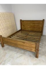 Deın Çift Kişilik Karyola Natural serisi