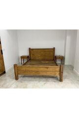 Deın Çift Kişilik Karyola Natural serisi