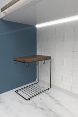 Lüks Masa Üstü Çok Amaçlı Fincanlık Kahve Standı Fincan Askılığı Kahve Düzenleyici Kahve Köşesi