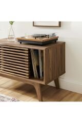 Pikap Sehpası Ahşap Pikap Dolabı Ahşap Sürgülü Dolap 90x55x45