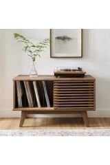 Pikap Sehpası Ahşap Pikap Dolabı Ahşap Sürgülü Dolap 90x55x45