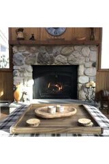 Osmanlı Tepsisi, Büyük, Ahşap Tepsi, Kahvaltı Tepsisi,