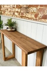 Özel Tasarım Masif Ahşap Dresuar Ceviz Renk